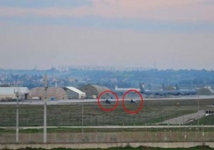 İncirlik Üssü'nde dikkat çeken görüntü